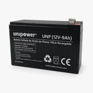 Batería VRLA AGM 12V 9Ah Unipower | Mayor Autonomía en el Mismo Espacio