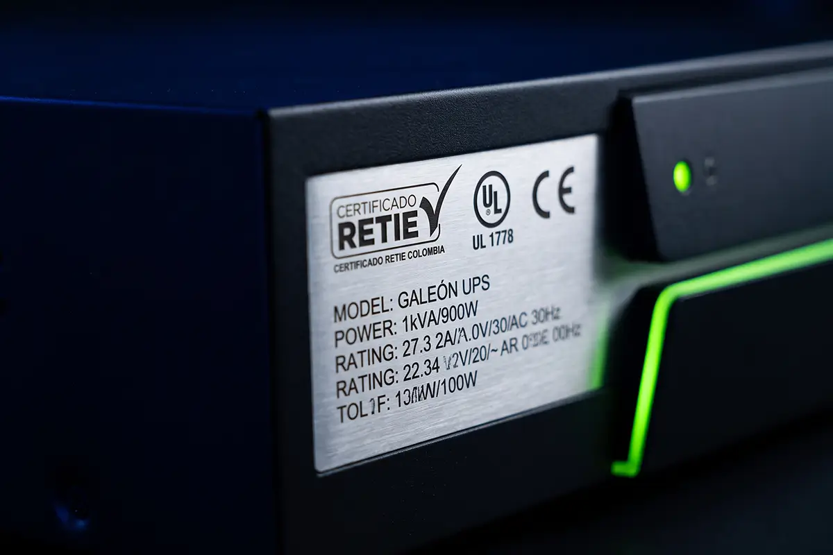 Certificaciones RETIE UL y CE