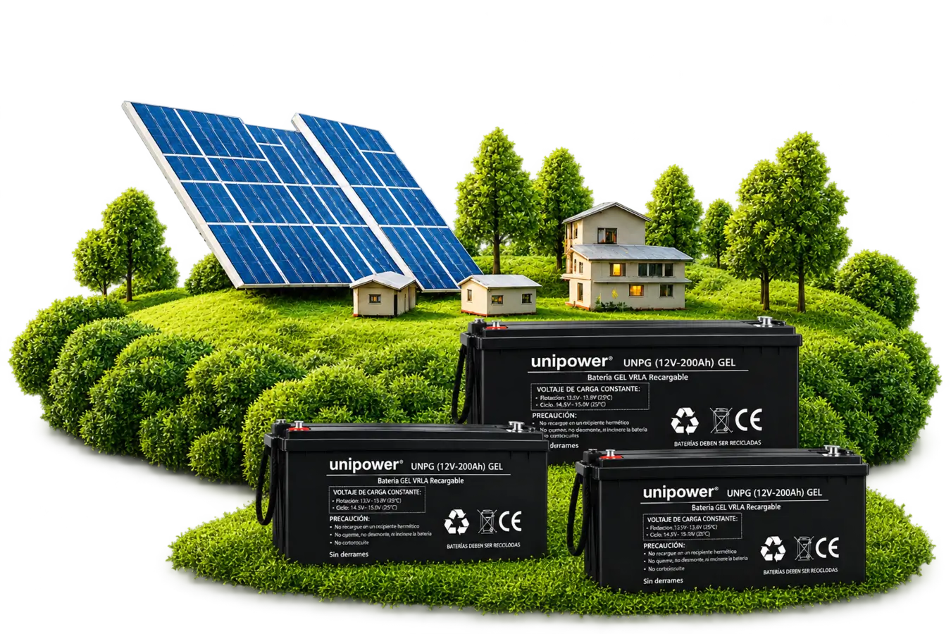 Sistema Fotovoltaico Híbrido